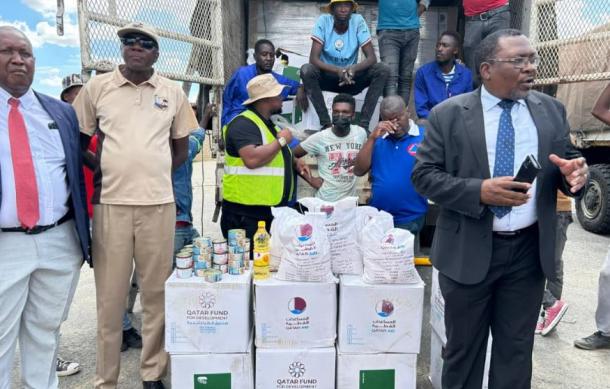 |Khomas Regional Council delivers food parcels to flood-affected residents
