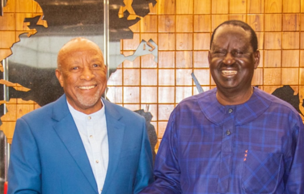 Odinga canvasses Namibia’s support for AU Commission chair