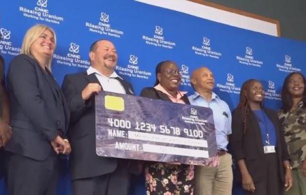 Rossing Uranium donates N$1.25 million to Erongo Health Directorate