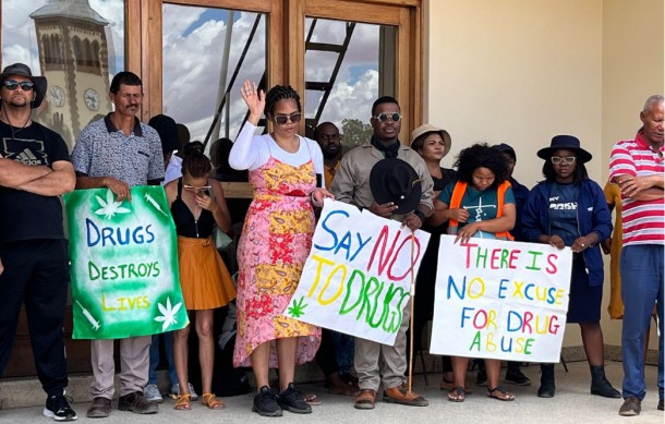 Rehoboth unites in protest against drug abuse