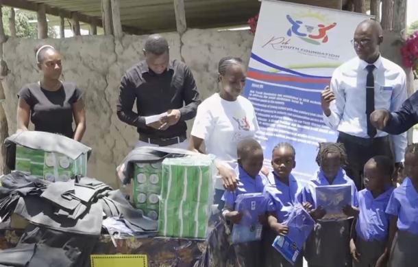 Rob Youth Foundation donates uniforms to Muyako learners