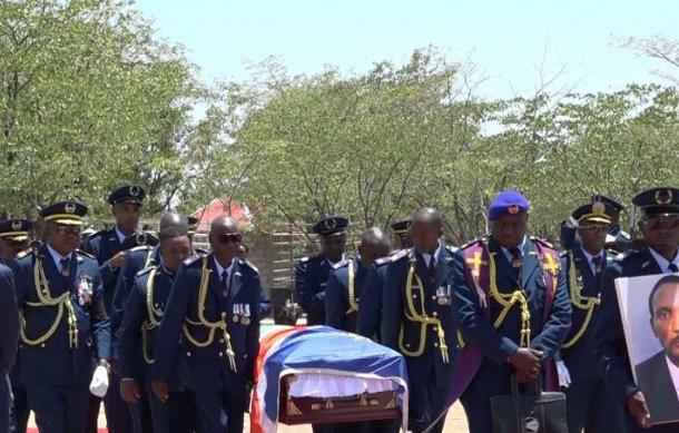 Liberation veteran Themus Nkandi buried