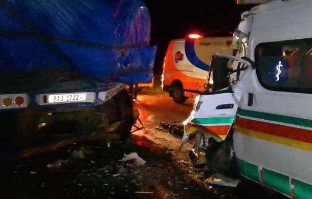 Two killed in Otavi ambulance crash