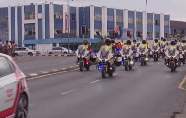 Security forces rehearse for Founding President’s state funeral