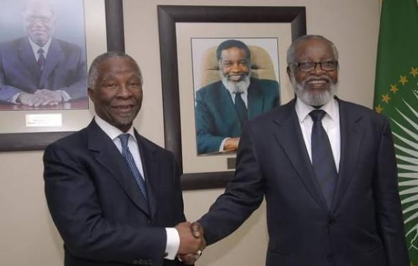 South Africa’s former President Thabo Mbeki pays tribute to Nujoma