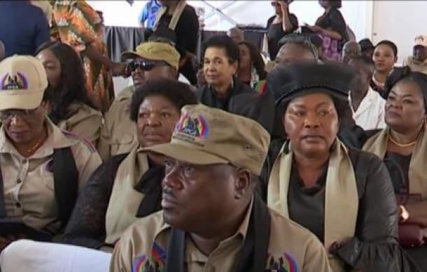Ex-Combatants pay homage to Nujoma the Commander