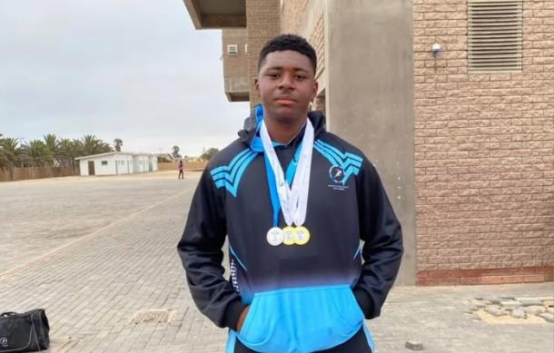Bruno Ndilokoshelua, seeks sponsorship for USA athletics event