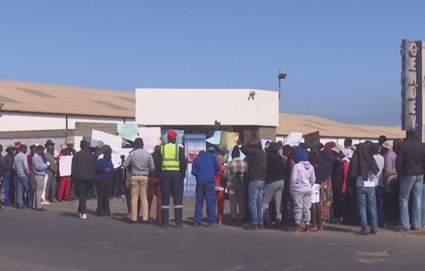 Gendev workers protest for full-time jobs, better conditions