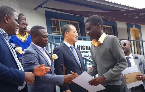 Chinese Embassy rewards highline SS top achievers