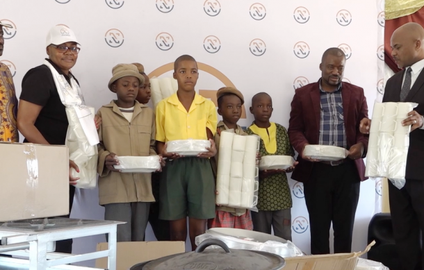 NASRIA donates hostel utensils to Dr. Fischer PS Hostel