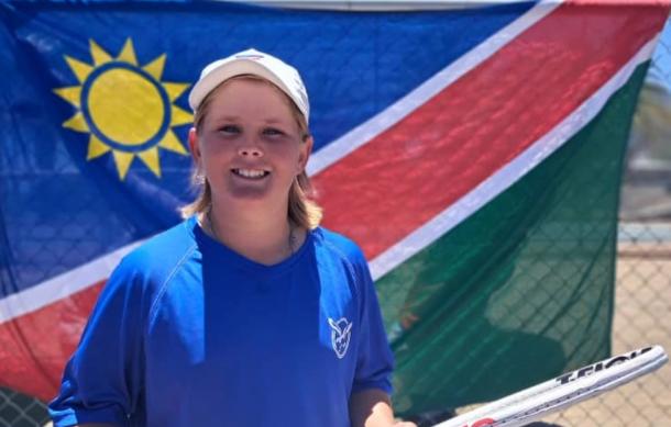 Namibia’s Johan Theron Jr competes at under 14 African Junior Championship in Kenya