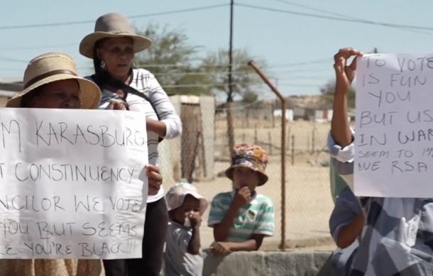 Warmbad community protests over neglect