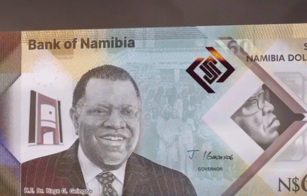 Dr. Hage Geingob’s commemorative N$ 60 banknote officially in circulation