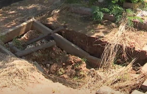 Recent heavy rains caused damage to cemeteries in the City