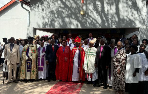Nandi-Ndaitwah receives holy communion and blessings ahead of Presidency