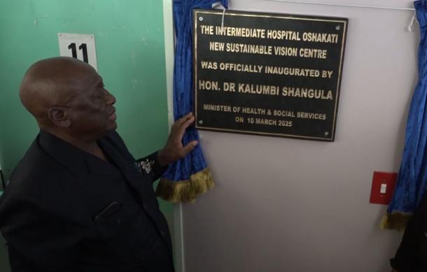Sustainable Vision Centre opens at Oshakati Hospital to boost eye care