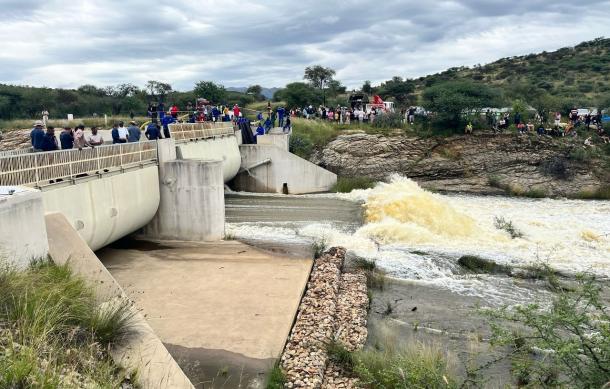 Avis Dam sluice gates to open as water levels peak