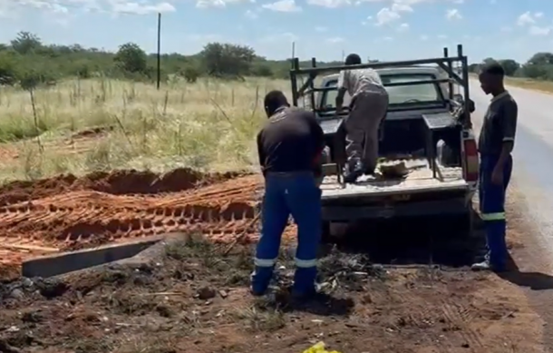 Otjiwarongo truck accident scene cleared