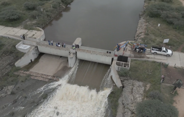 Avis Dam reaches full capacity after years of drought