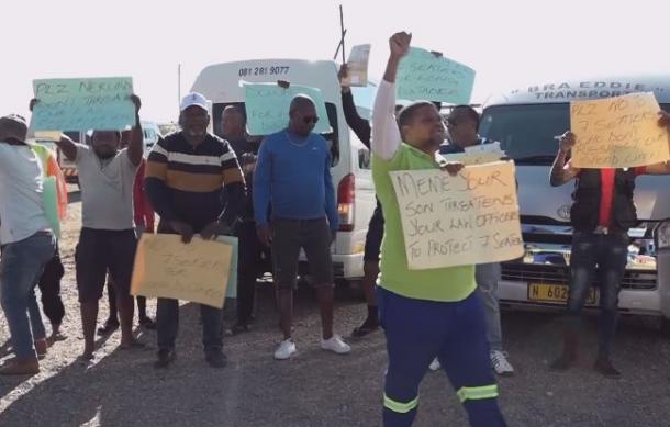 Taxi operators protest against directive