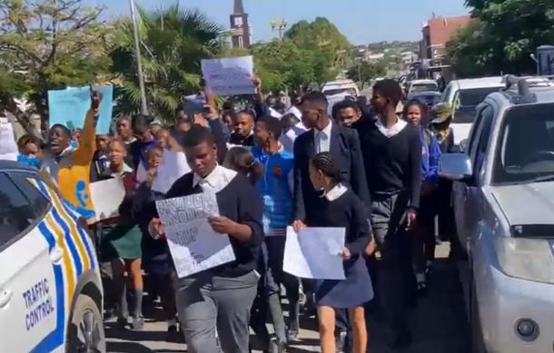 Keetmanshoop learners stage peaceful protest over Okahandja killings