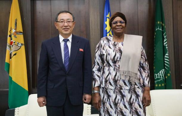 North Korea seeks stronger cooperation with Namibia