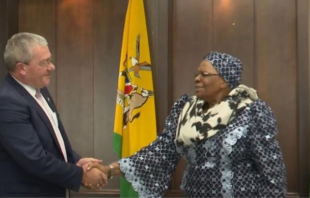 UK high commissioner pleased with increased trade volumes