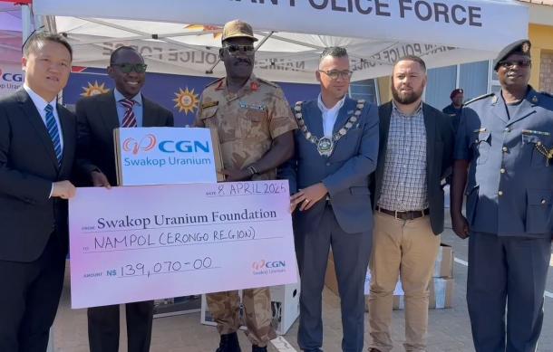 Swakop Uranium contributes to community policing