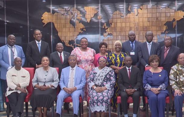SADC PF pays courtesy call on President