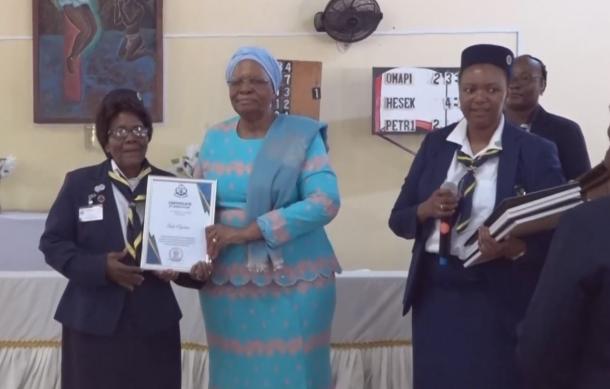 President highlights values of being a girl guide