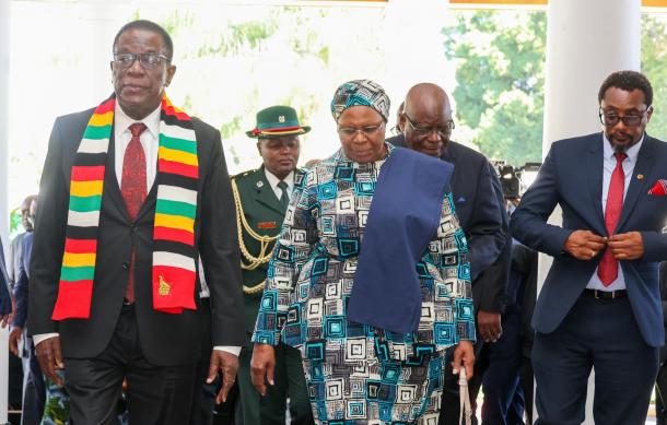 Mnangagwa hails strong ties with Namibia