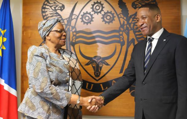 Nandi-Ndaitwah, Boko propose joint projects to bolster economic resilience