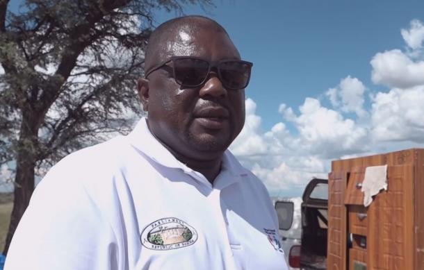 Former farm worker living and grazing animals in corridor