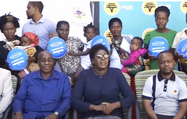 FNB donates mosquito nets to Zambezi expectant mothers