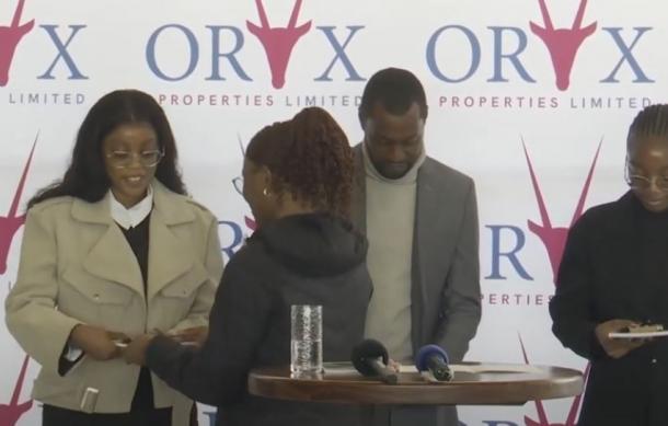 Oryx Properties Limited continues funding students in finance fields