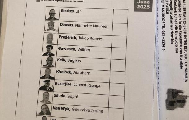 Voting Underway for New Bishop in Keetmanshoop