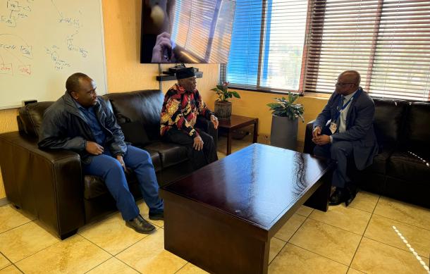 NDP leader Martin Lukato registers for NBC marathon