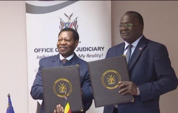 Namibia and Uganda sign the Judicial MoU