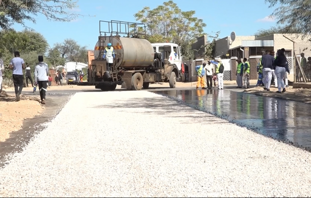RA applauds progress on Otjiwarongo road revamp