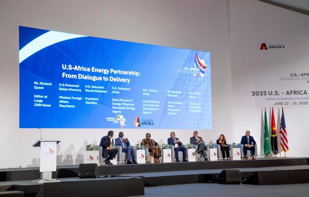 Namibia exhibits goods in Angola