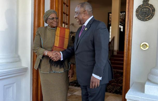 President Nandi-Ndaitwah strengthens bilateral ties during South Africa visit