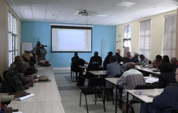 Legacy Project team engages stakeholders in Opuwo