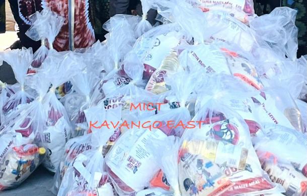 Stina Youth Foundation donates food parcels to Kavango East