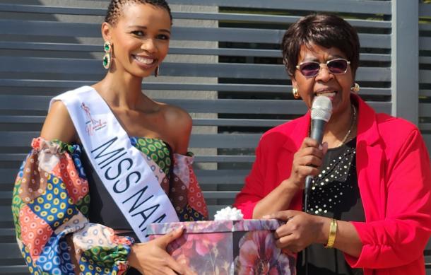 Osona welcomes Miss Namibia 2025 Johanna Swartbooi