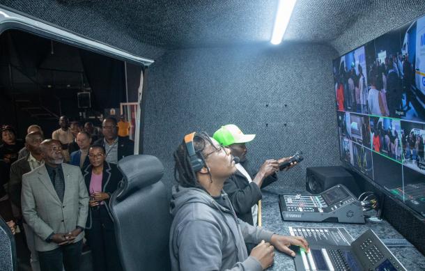 NBC hands over N$4 million HD broadcast van to MICT