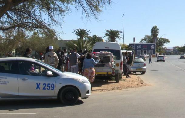 Parents crowd Windhoek’s loading zones ahead of school re-opening
