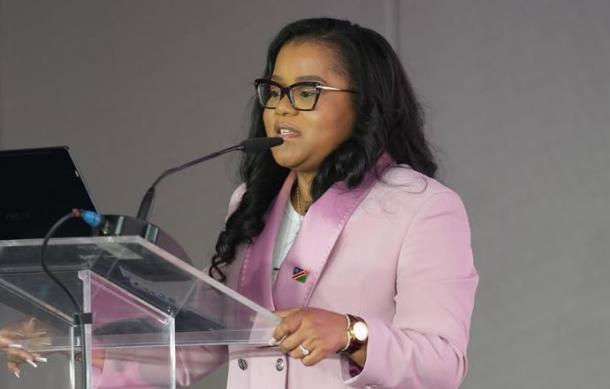 Estelle Tjipuka urges women to rise at E-merge Women book launch event