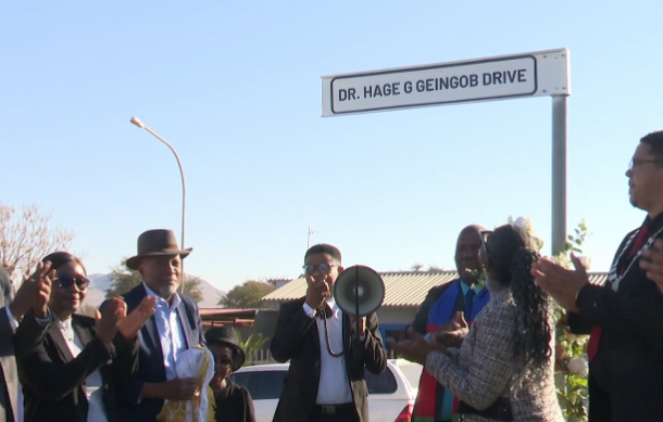 Rehoboth renames D1210 road to Dr. Hage Geingob Drive