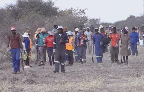 Omaheke Council begins clearing land for community garden