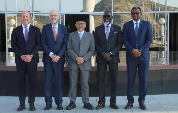 New diplomats present credentials to Nandi-Ndaitwah